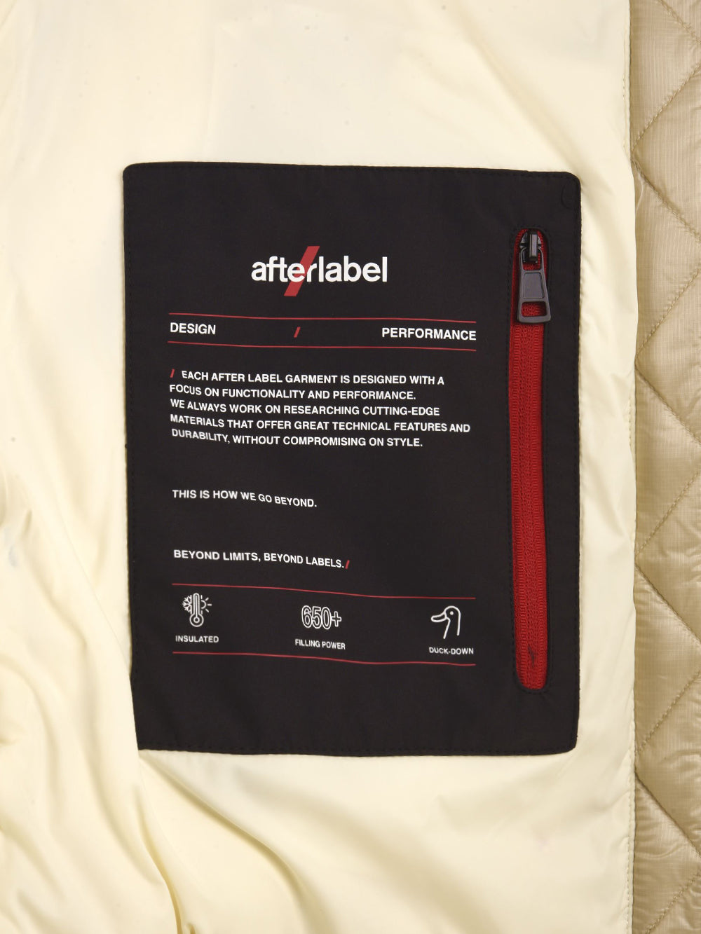 Giubbotto Helsinki AFTER LABEL Donna - Beige