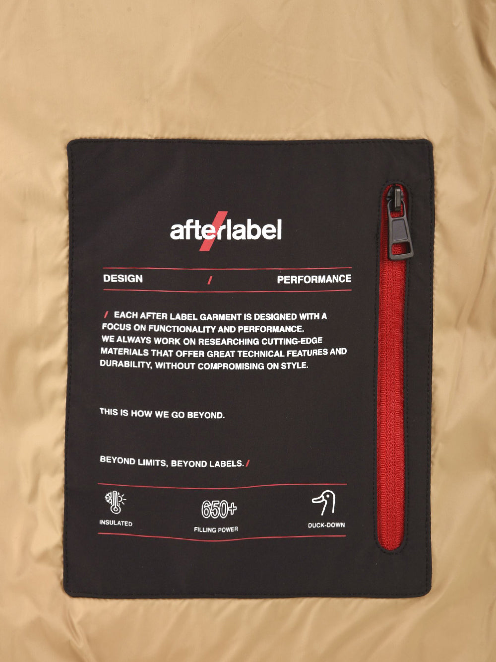 Giubbotto Katalla JQ503 AFTER LABEL Uomo - Marrone