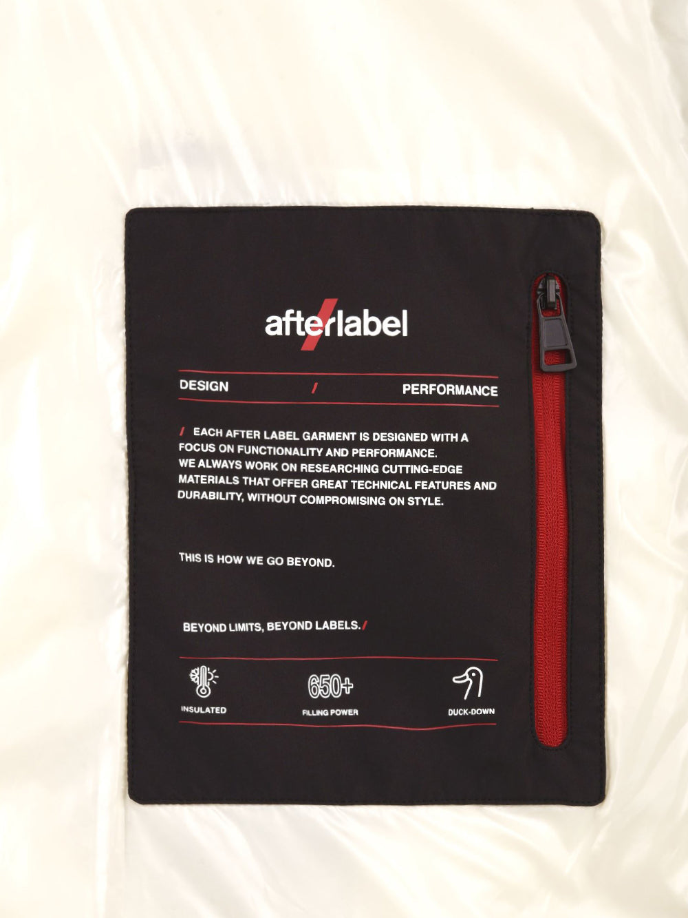 Giubbotto Manily N083 AFTER LABEL Uomo - Beige