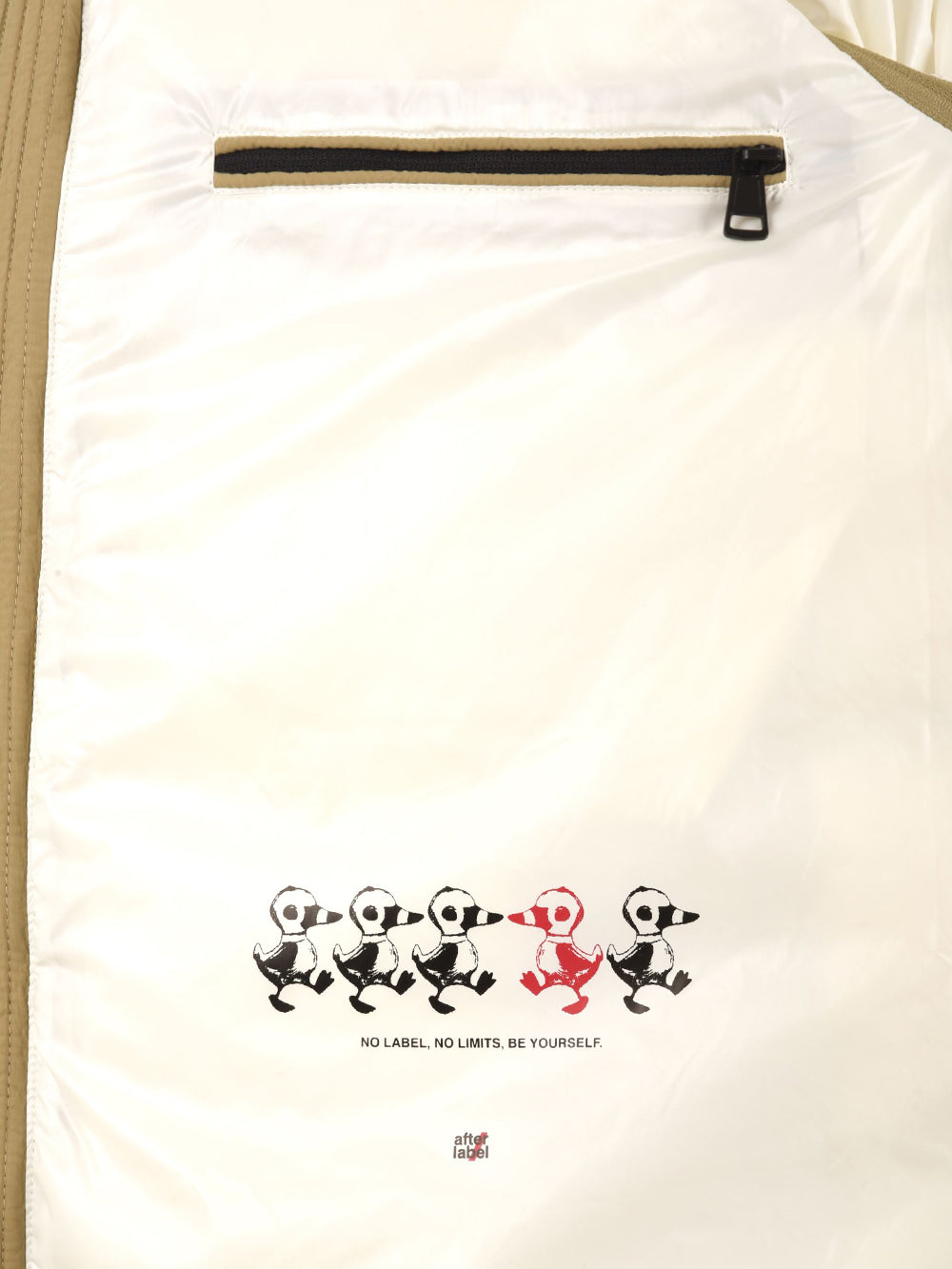 Giubbotto Manily N083 AFTER LABEL Uomo - Beige