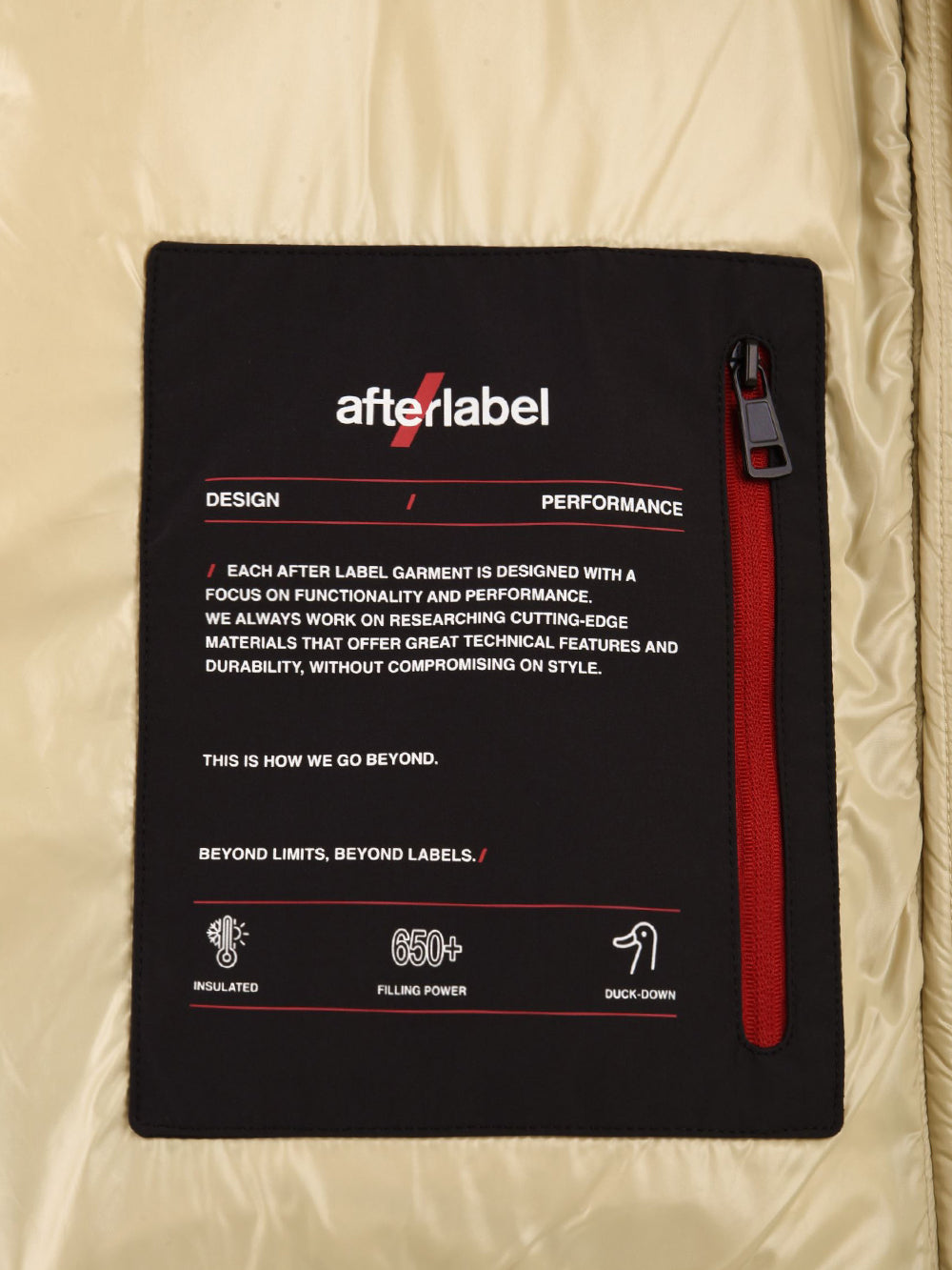 Giubbotto Sarajevo L108 AFTER LABEL Donna - Beige