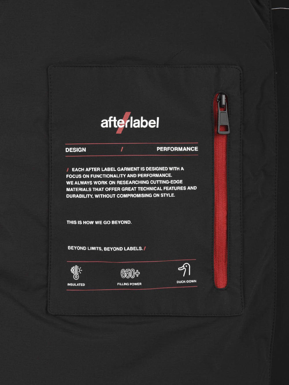 Giubbotto Tignes N081 AFTER LABEL Donna - Nero