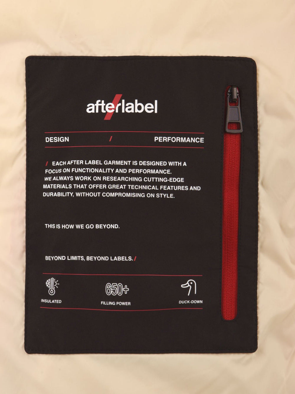 Giubbotto Verbier N051 AFTER LABEL Uomo - Arancione