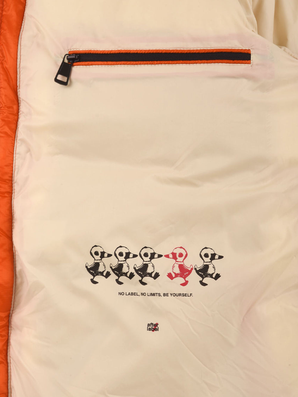 Giubbotto Verbier N051 AFTER LABEL Uomo - Arancione