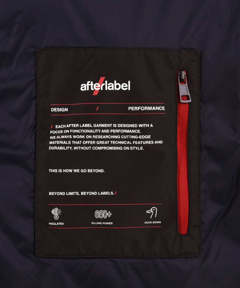 Giubbotto Verbier AFTER LABEL Uomo - Blue