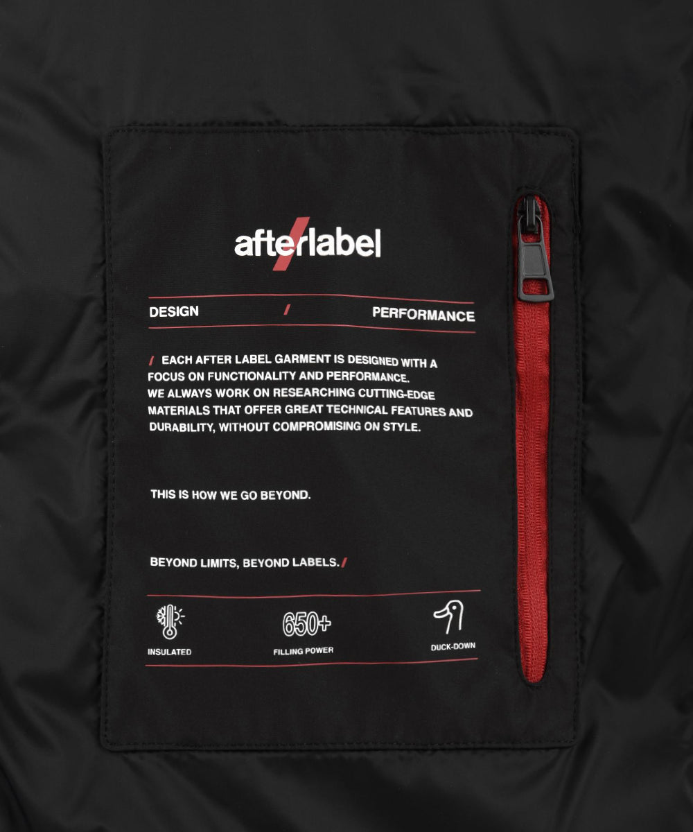 Giubbotto Verbier N051 AFTER LABEL Uomo - Nero