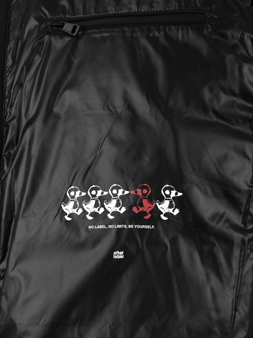 Giubbotto Verbier AFTER LABEL Uomo - Nero