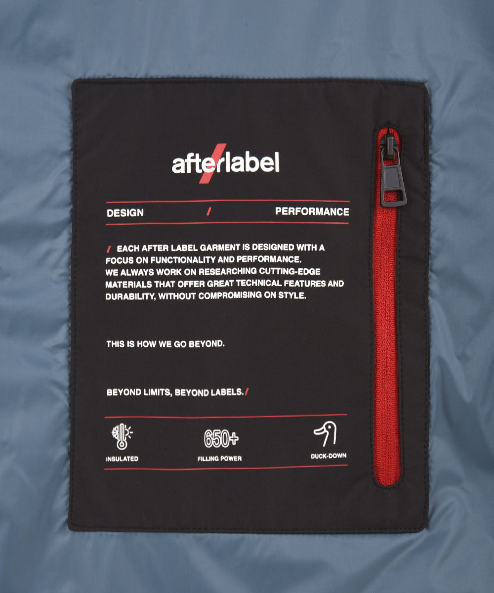 Giubbotto Verbier W01 AFTER LABEL Uomo - Blue