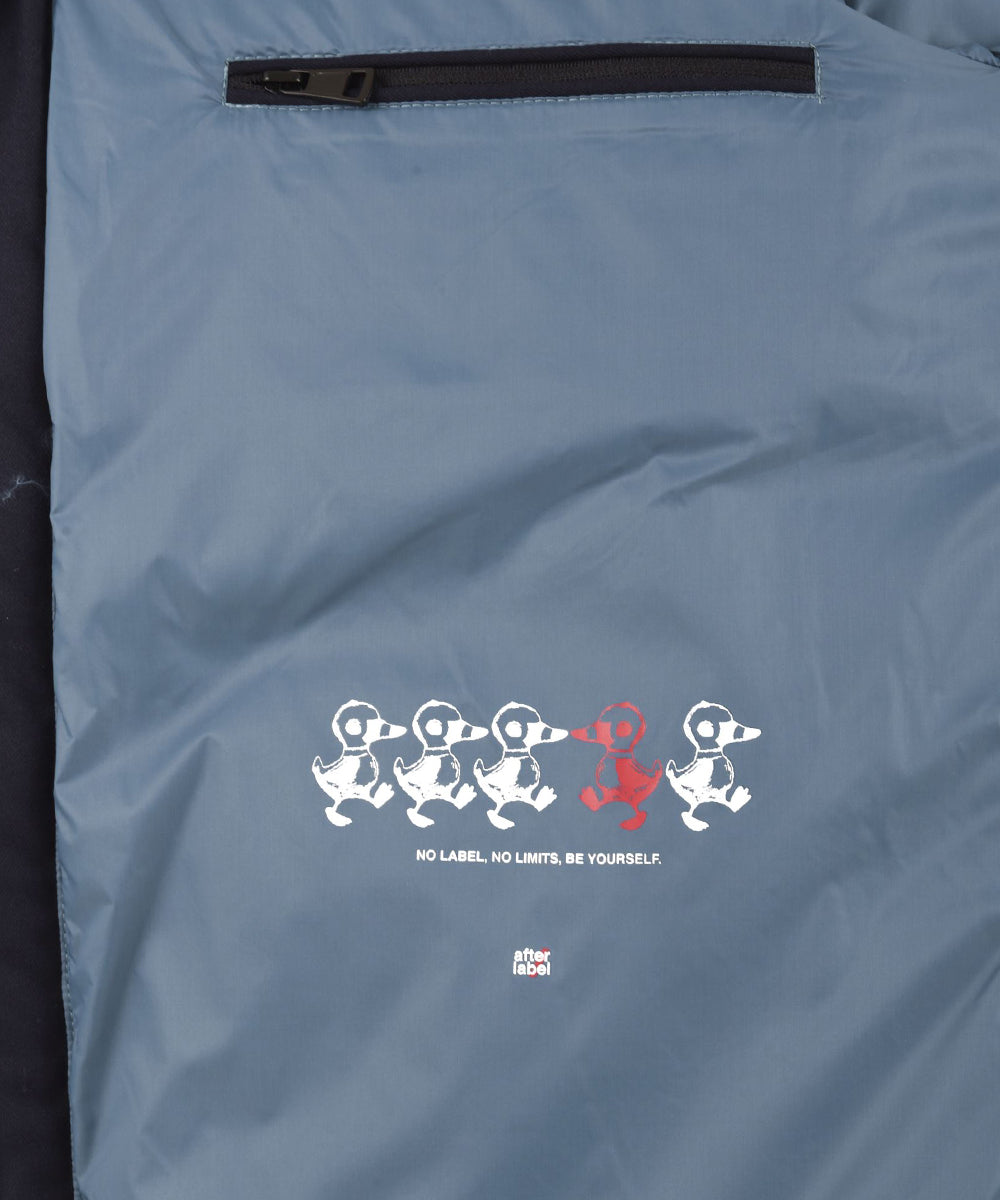 Giubbotto Verbier W01 AFTER LABEL Uomo - Blue