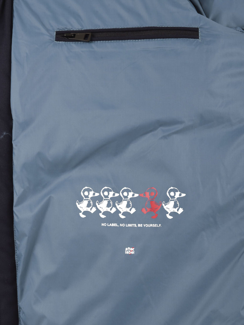 Giubbotto Verbier W01 AFTER LABEL Uomo - Blue