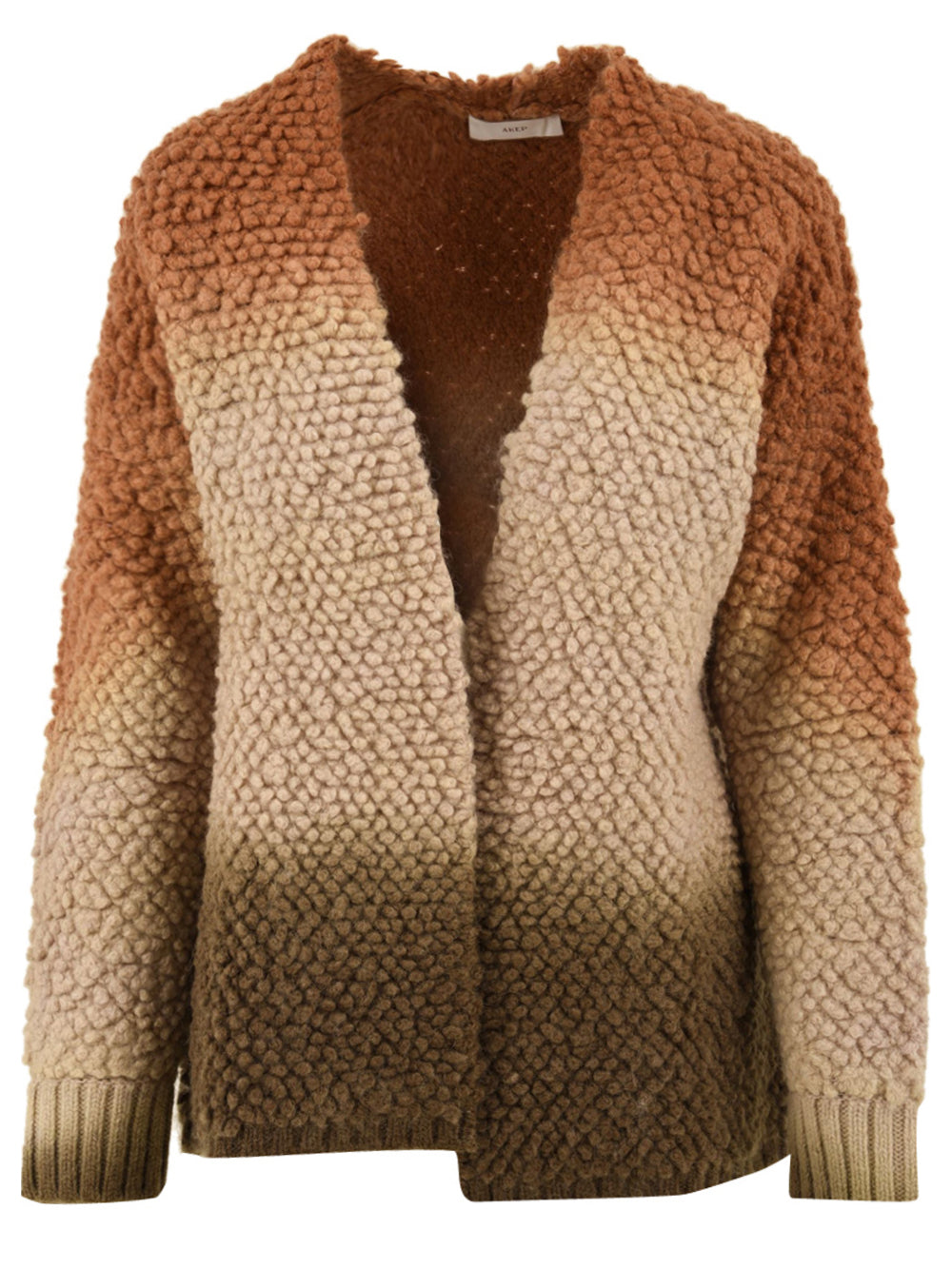 Cappotto in punto pelliccia sfumato AKEP Donna - Multicolore