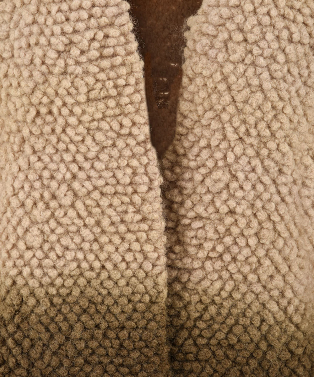 Cappotto in punto pelliccia sfumato AKEP Donna - Multicolore