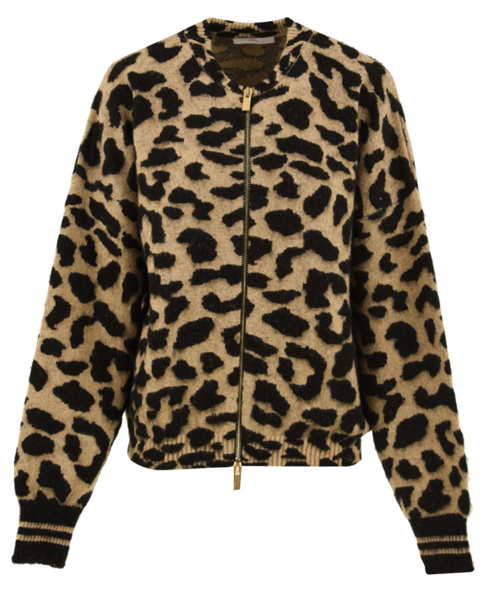 Giubbotto bomber maculato AKEP Donna - Multicolore