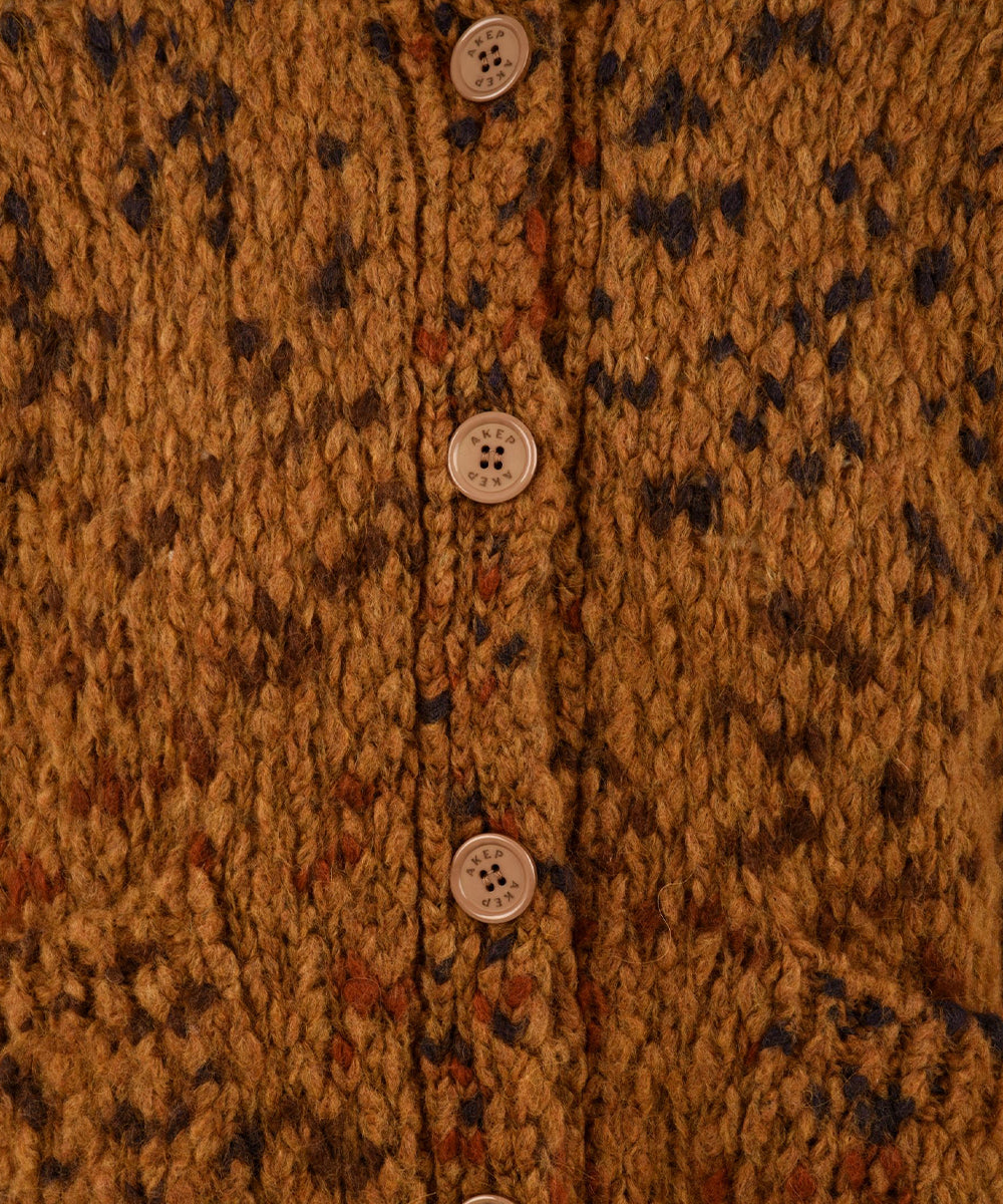 Giacca in maglia con tasconi AKEP Donna - Multicolore