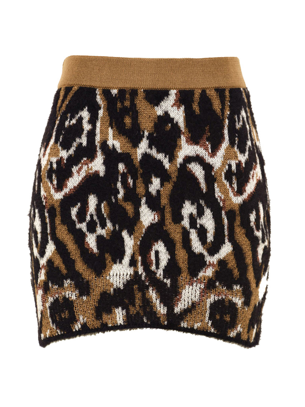 Gonna jacquard maculato AKEP Donna - Multicolore