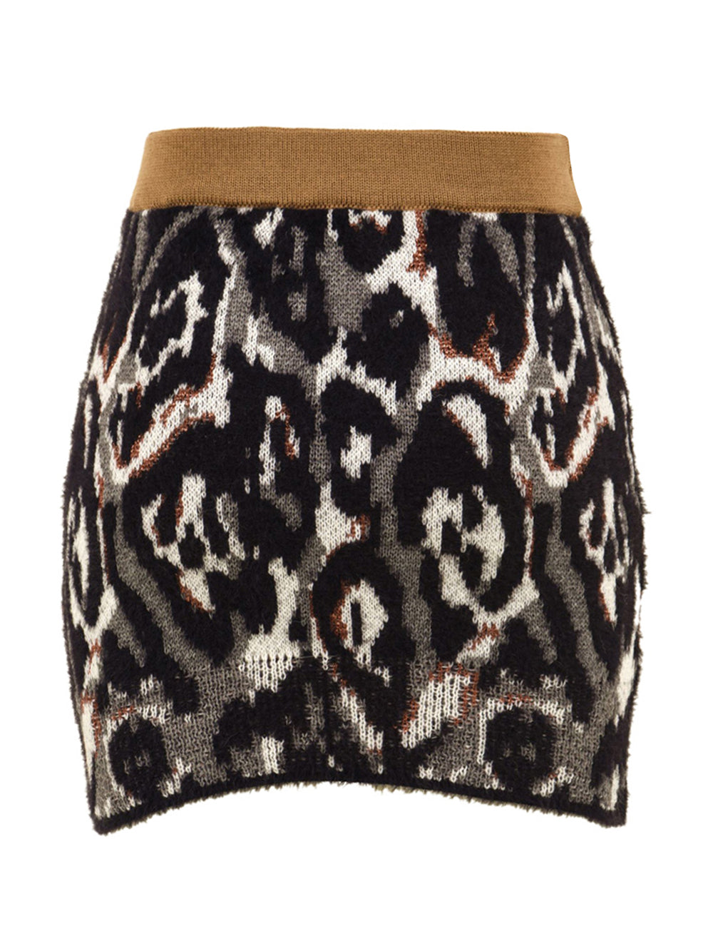 Gonna jacquard maculato AKEP Donna - Multicolore