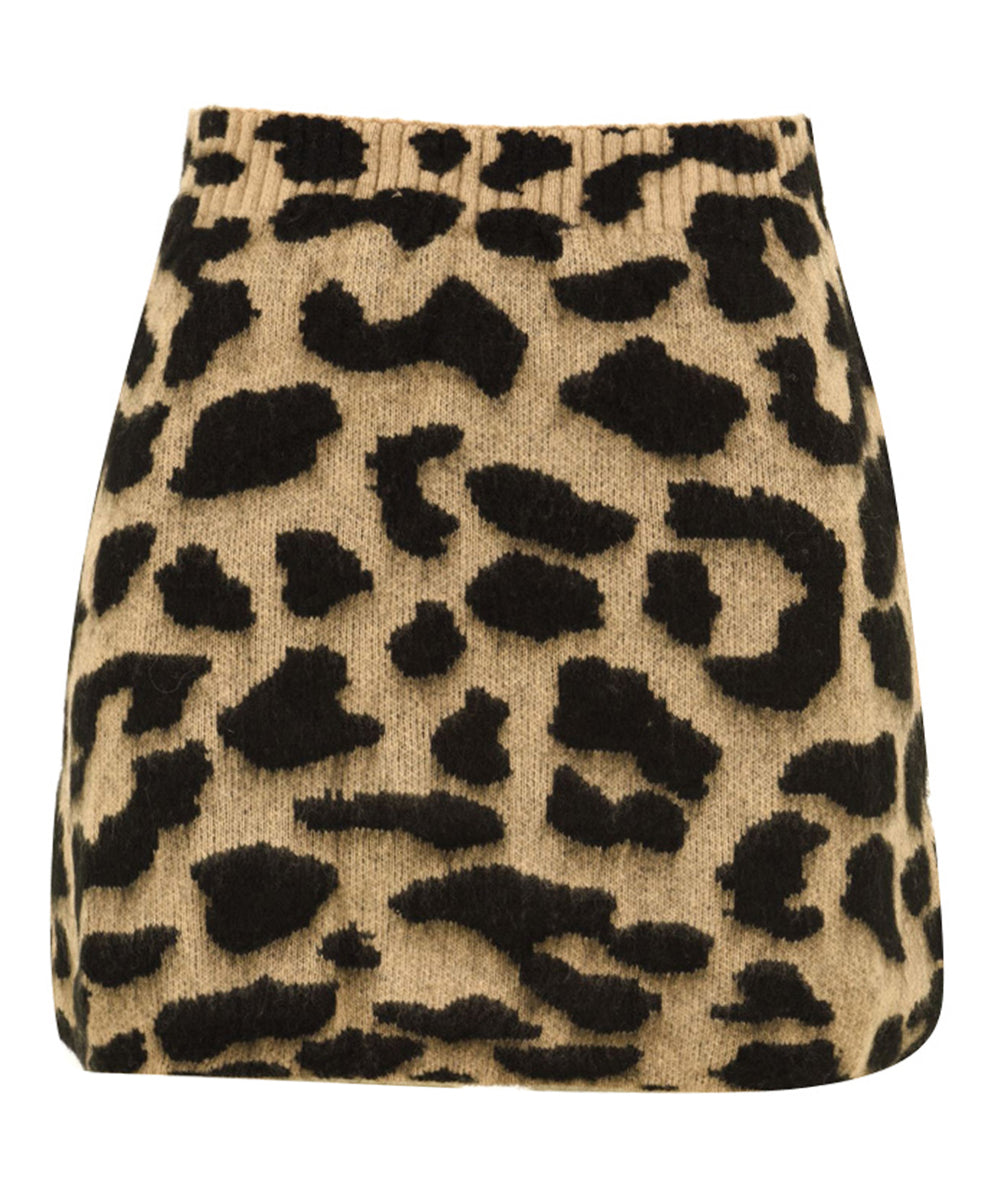 Minigonna maculata AKEP Donna - Multicolore