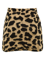 Minigonna maculata AKEP Donna - Multicolore