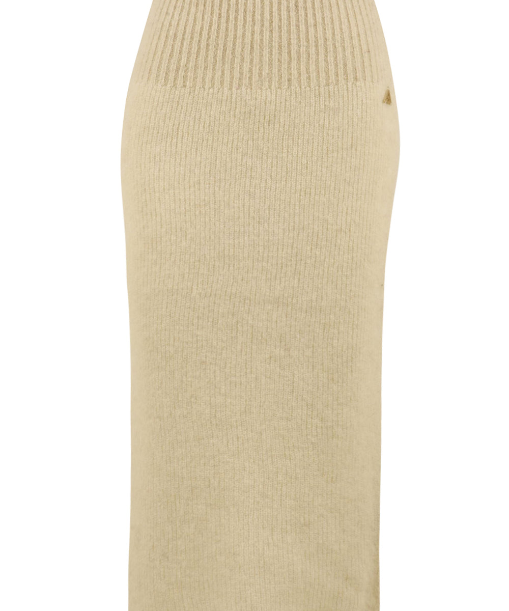 Gonna a tubino in costa inglese AKEP Donna - Beige