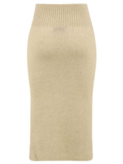 Gonna a tubino in costa inglese AKEP Donna - Beige