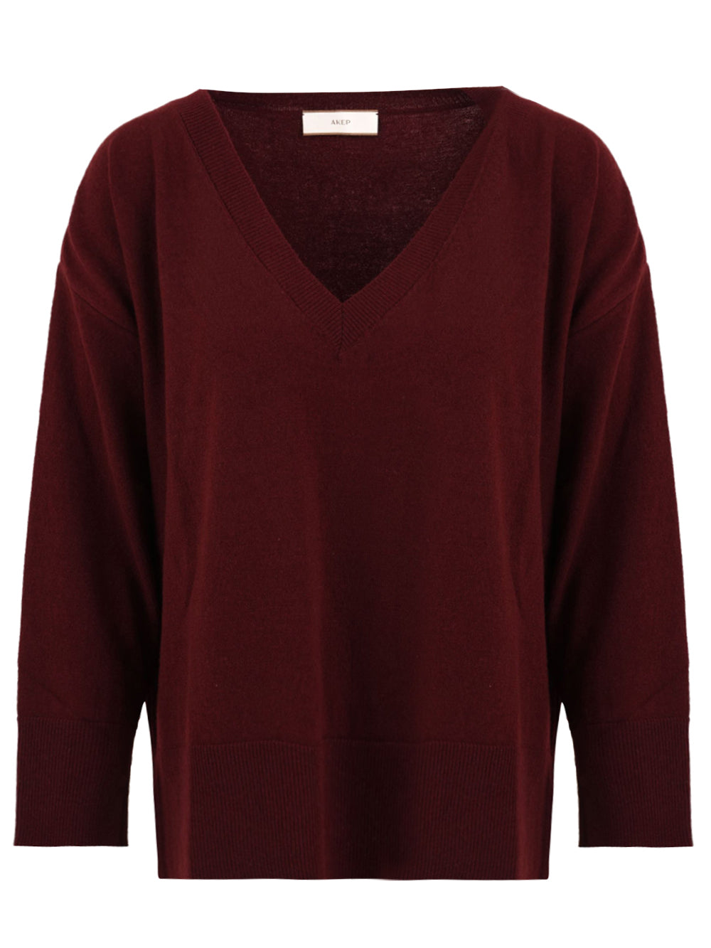 Maglia con dettagli omeri AKEP Donna - Rosso