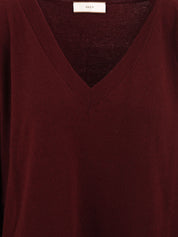 Maglia con dettagli omeri AKEP Donna - Rosso