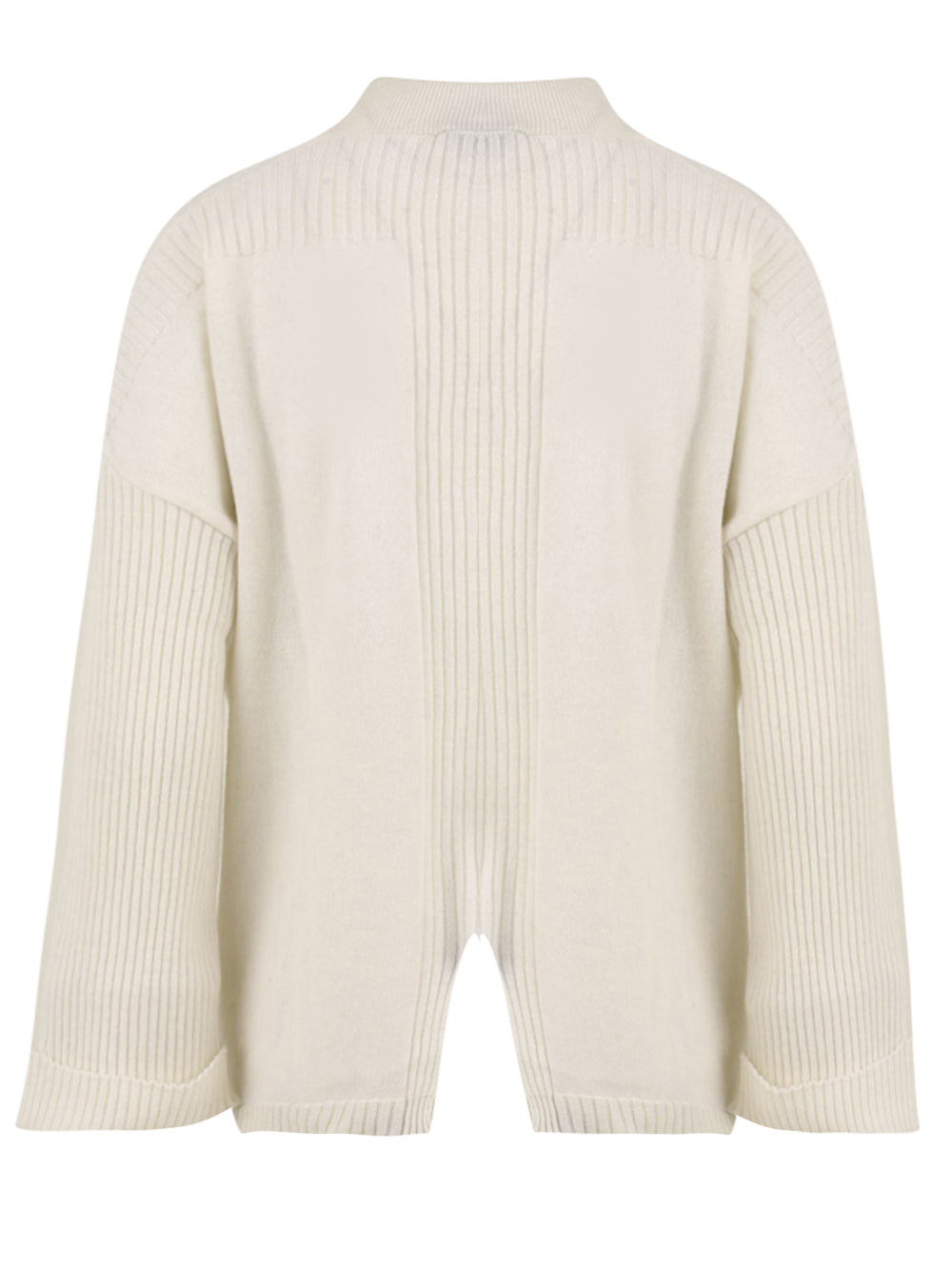 Maglia Over scollo "V" AKEP Donna - Beige