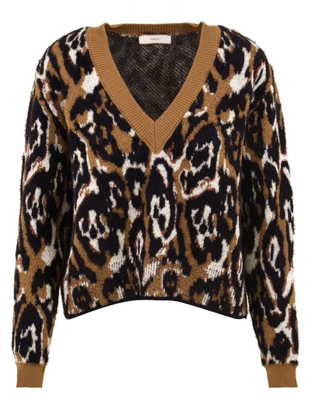 Maglione jacquard maculato AKEP Donna - Multicolore