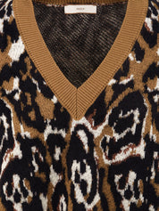 Maglione jacquard maculato AKEP Donna - Multicolore