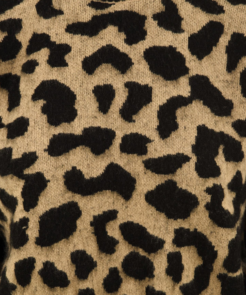 Maglione girocollo maculato AKEP Donna - Multicolore