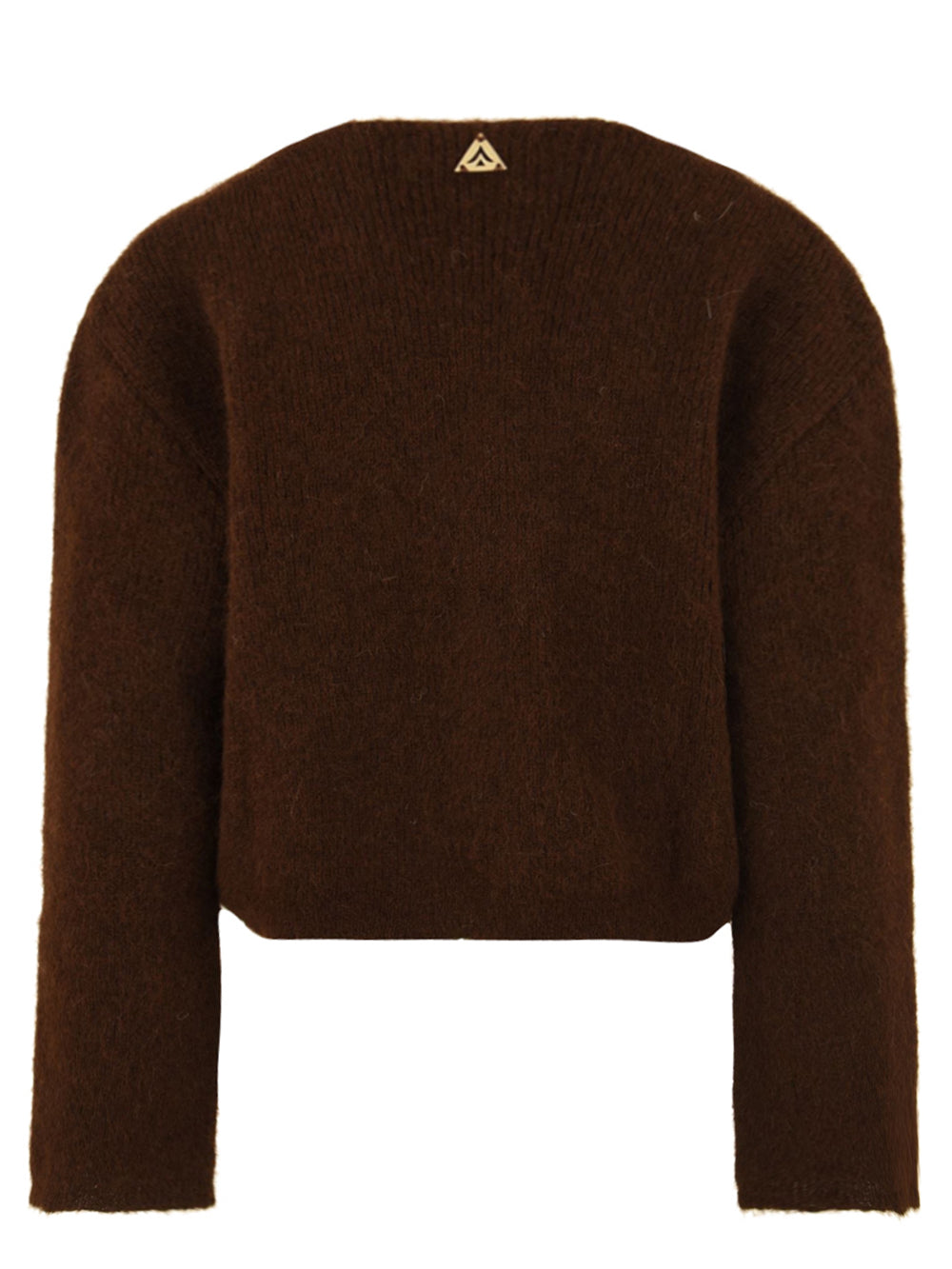 Cardigan corto costa inglese AKEP Donna - Marrone