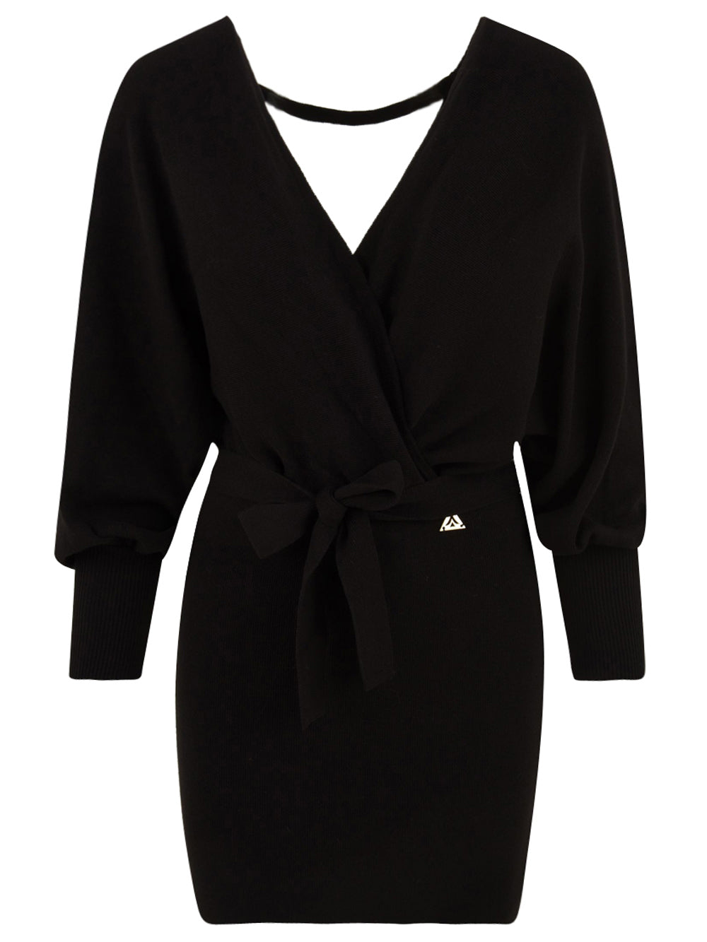 Abito corto Radha in maglia AKEP Donna - Nero