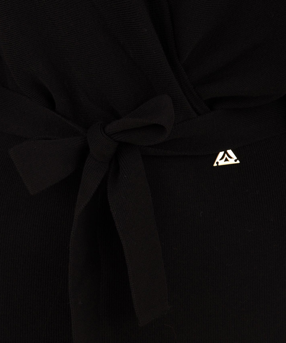 Abito corto Radha in maglia AKEP Donna - Nero