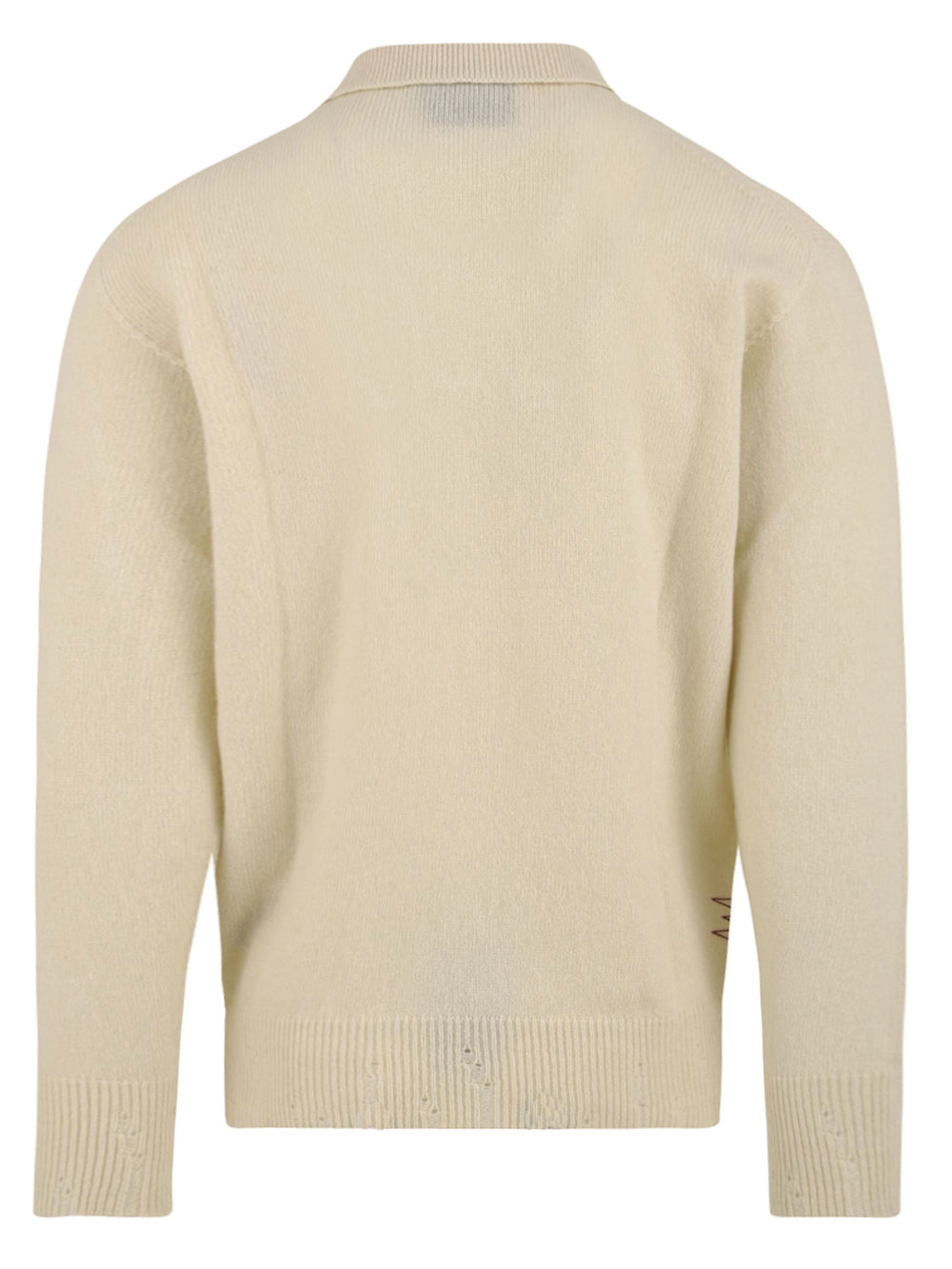 Polo AMARANTO Uomo - Bianco