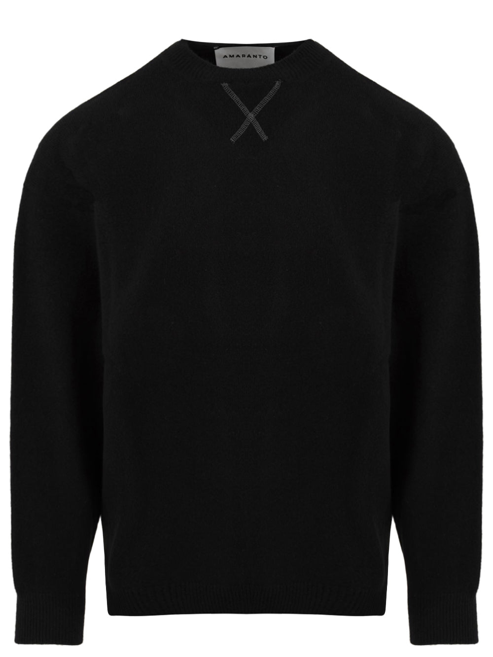 Maglione Girocollo AMARANTO Uomo - Nero