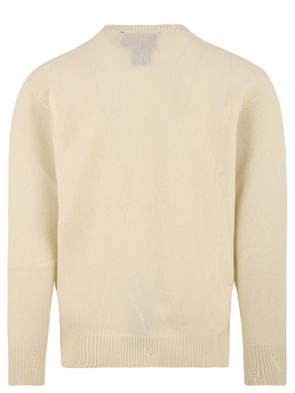 Maglione Girocollo AMARANTO Uomo - Bianco