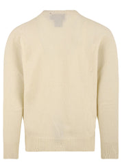 Maglione Girocollo AMARANTO Uomo - Bianco