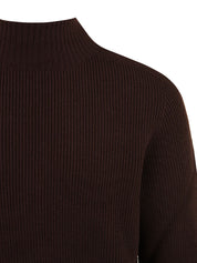 Maglione Collo Alto AMARANTO Uomo - Marrone