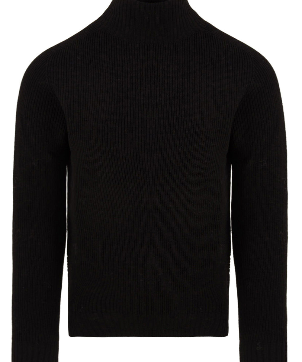 Maglione collo alto AMARANTO Uomo - Nero