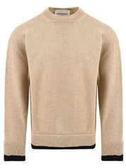 Maglione girocollo AMARANTO Uomo - Beige