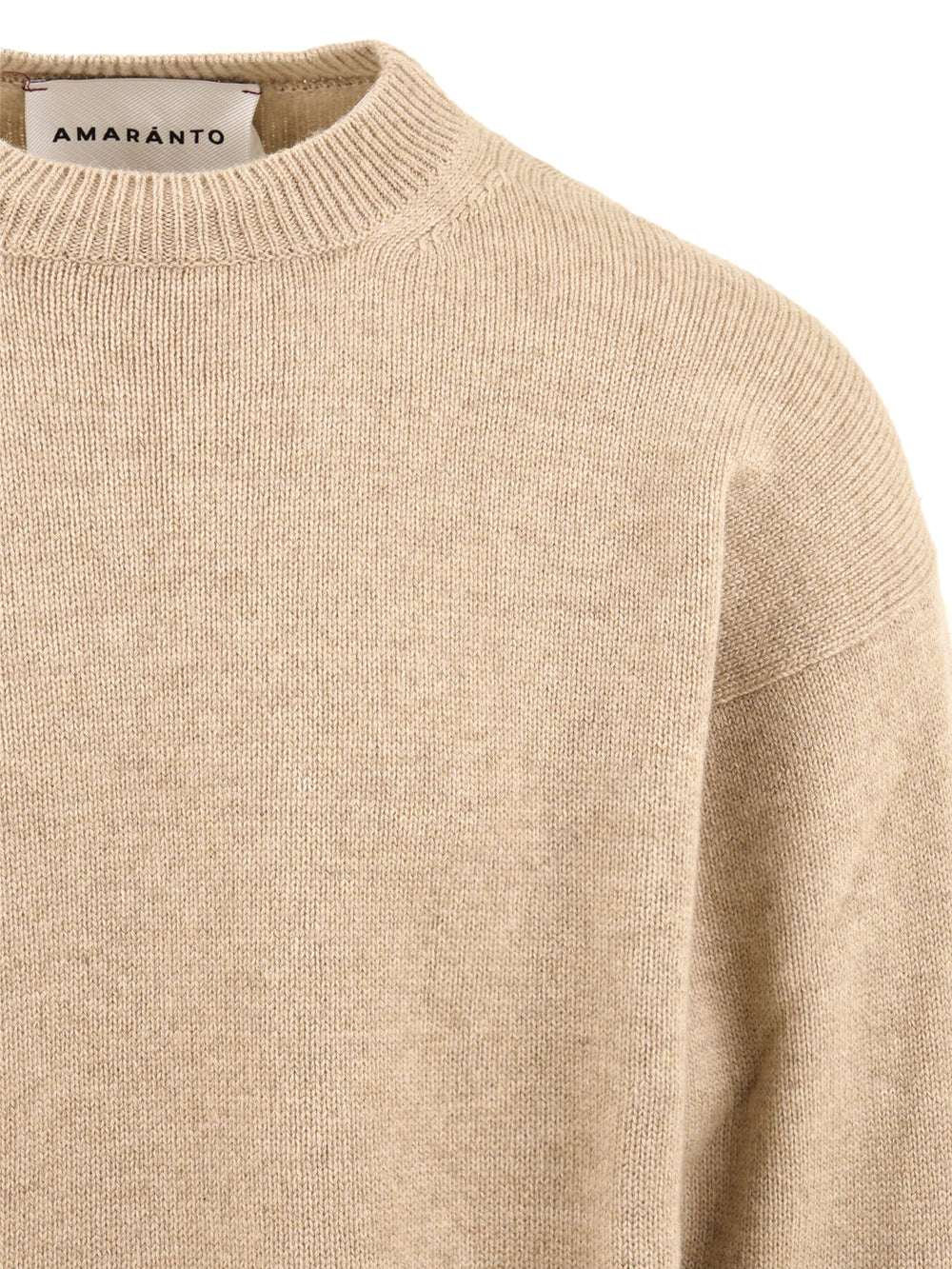 Maglione girocollo AMARANTO Uomo - Beige