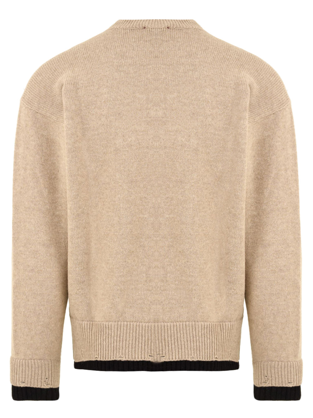 Maglione girocollo AMARANTO Uomo - Beige