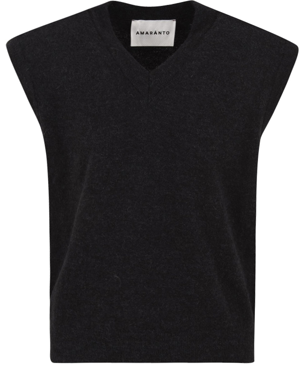 Maglione giromanica AMARANTO Uomo - Nero