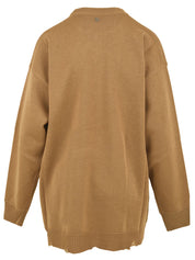 Maglione maxi Iron Maiden ANIYE BY Donna - Beige