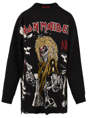 Maglione maxi Iron Maiden ANIYE BY Donna - Nero