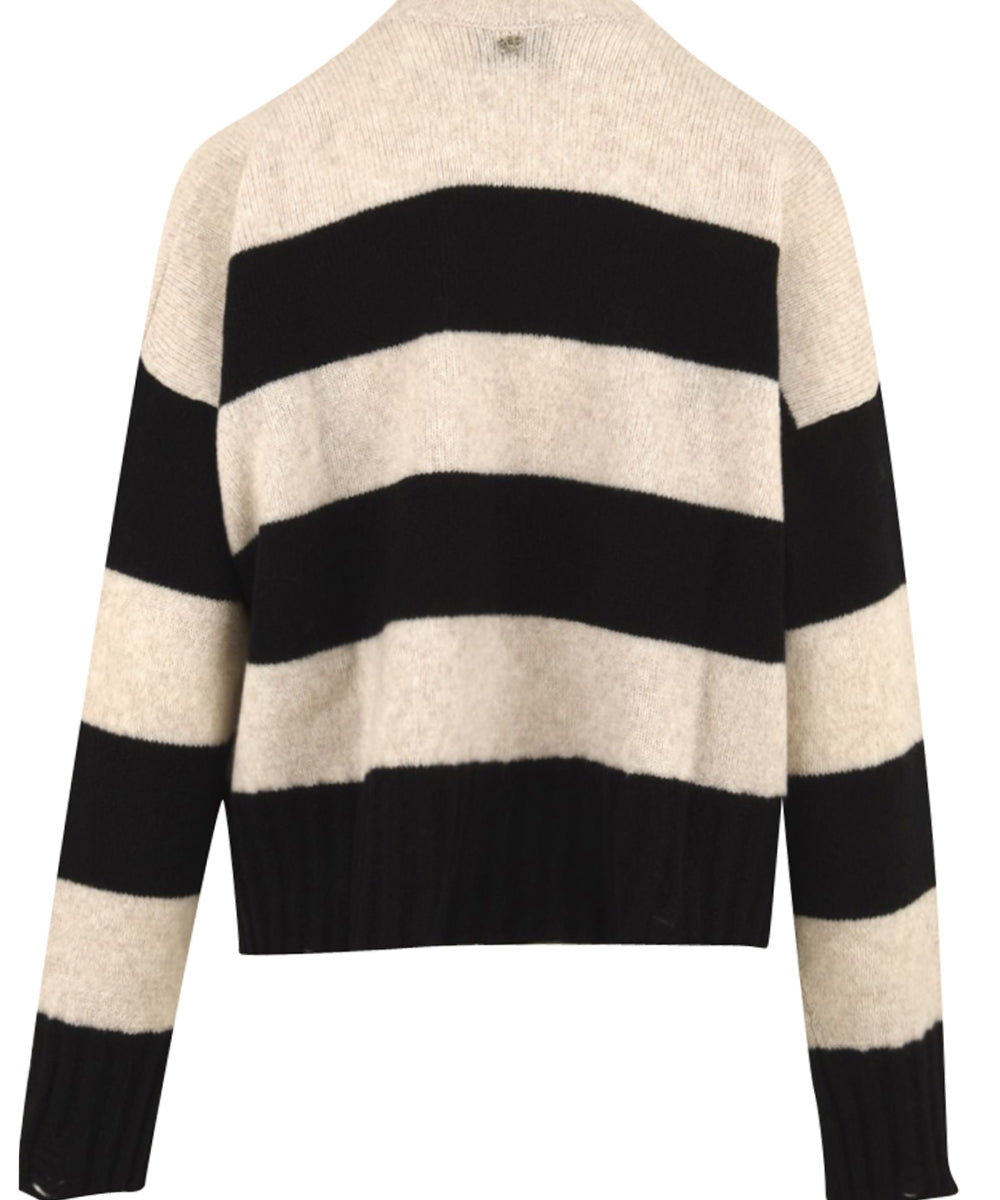 Maglione cropped Aly ANIYE BY Donna - Nero