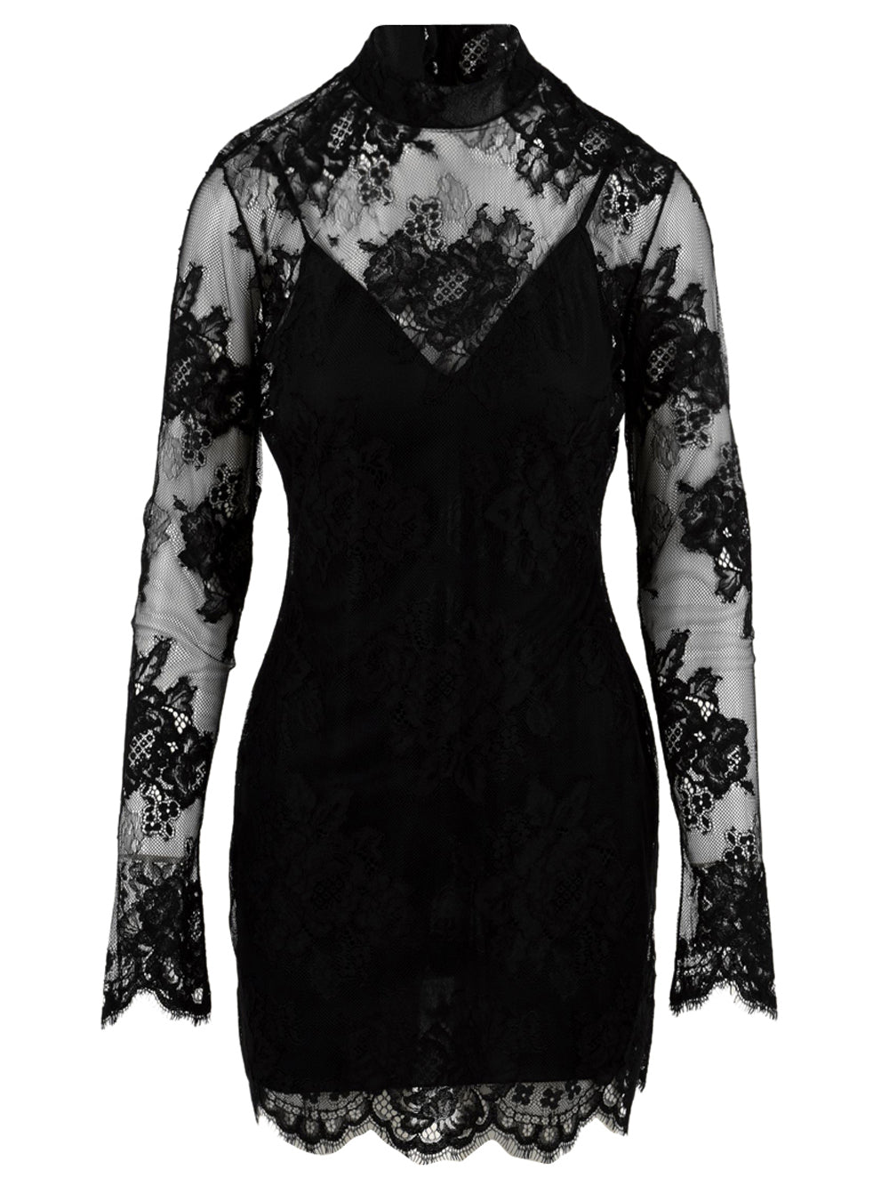 Abito tubino in pizzo ANIYE BY Donna - Nero