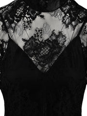 Abito tubino in pizzo ANIYE BY Donna - Nero