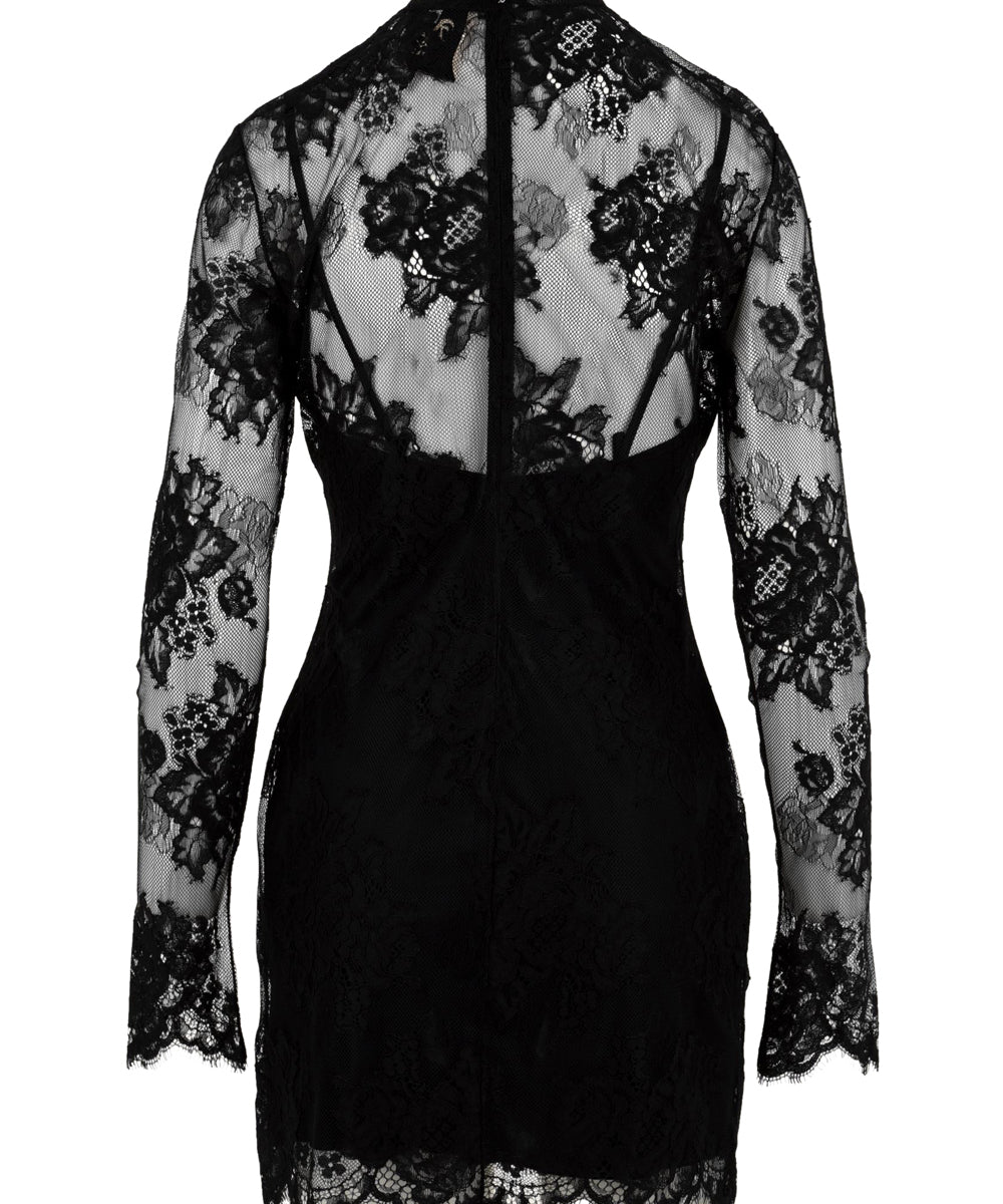 Abito tubino in pizzo ANIYE BY Donna - Nero
