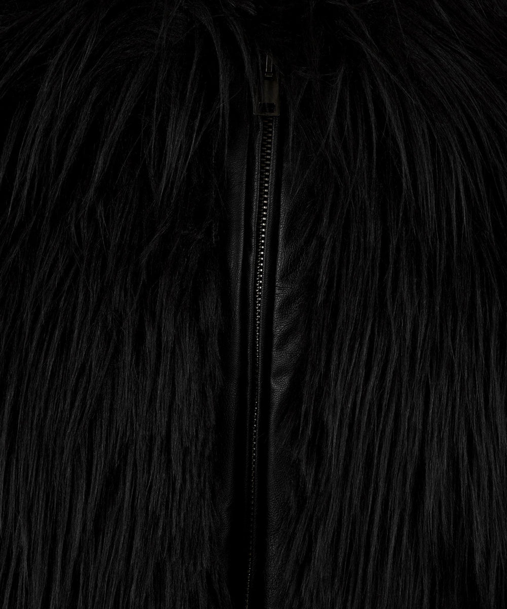 Pelliccia bomber Penny ANIYE BY Donna - Nero